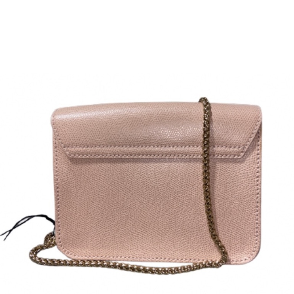 Furla Blush Crossbody Bag with Gold Accents (scratches inside the hardware) - Picture 3 of 8